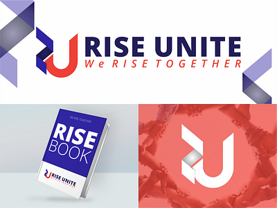 Rise Unite Logo - Organisation branding design graphic design icon illustration logo organitation typography ui ux vector