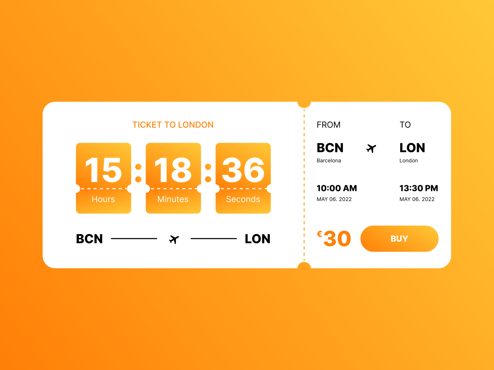 Countdown Timer | Daily UI Challenge 014.