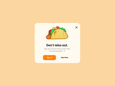 Pop-Up / Overlay | Daily UI Challenge 016 016 app daily dailyui design overlay pop up pop up overlay ui ux web