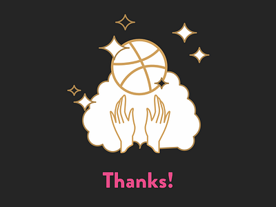 Debut debut dribbble thanks