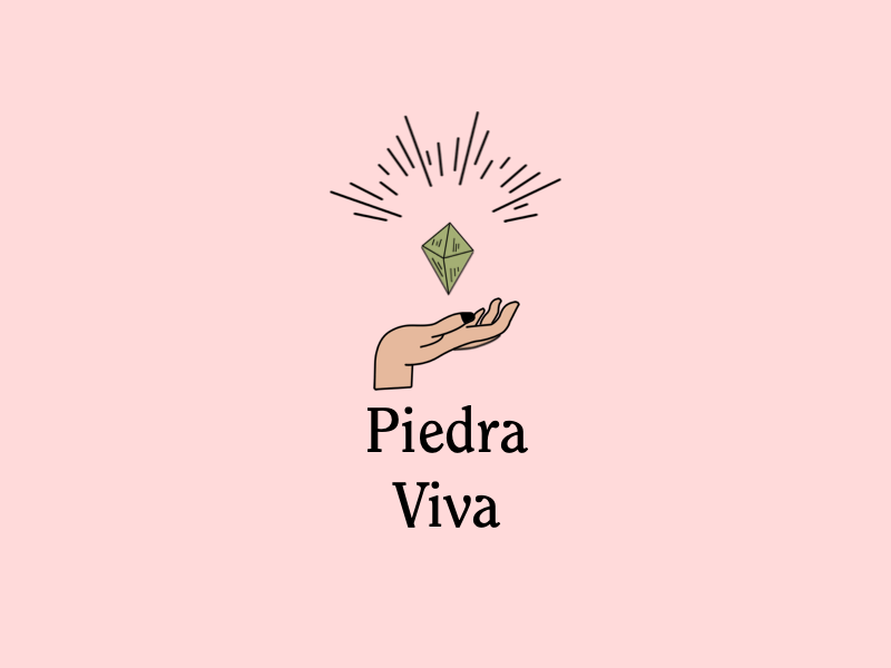 Piedra Viva Concept Two branding center cyrstals gem gems graphic identity hands illustration logo logo animation mexico minerals type typography vector animation