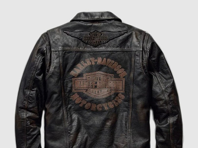 Harley-Davidson Men’s Digger Slim Fit Leather Jacket