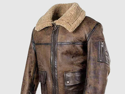 Arnold Schwarzenegger Aviator B-6 Jacket Sheepskin Jacket