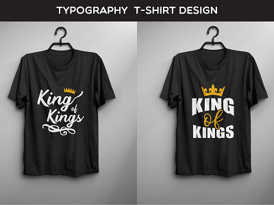 Typography T-Shirt Design branding design graphic design graphics design illustrator king king t shirt shirt t shirt t shirt 2022 t shirts typography typography t shirt