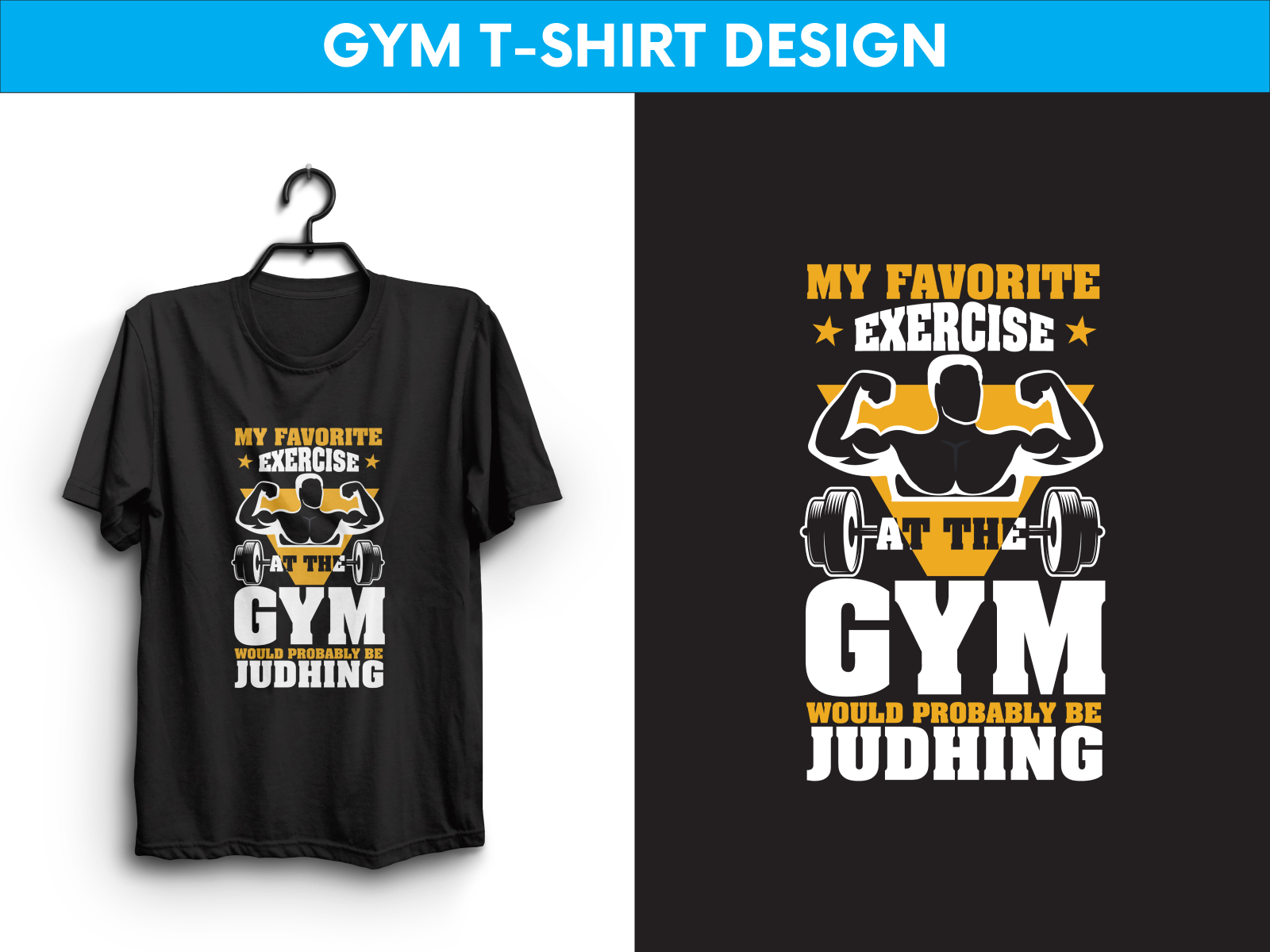 Gym T-shirt Design By Tanjidul Haque On Dribbble