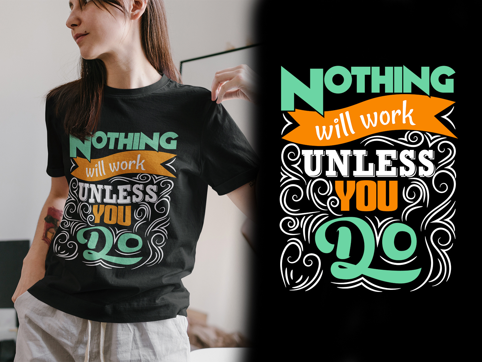 Cool typography shirts shop