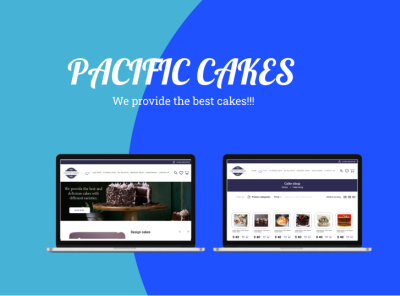 PACIFIC CAKES UX Design (Figma)