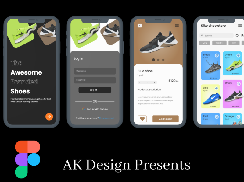 Shoe delivery app by Azkhan Salam on Dribbble