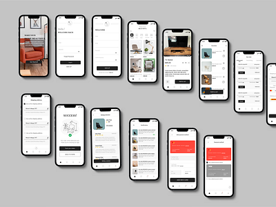 Furniture Shop App UI
