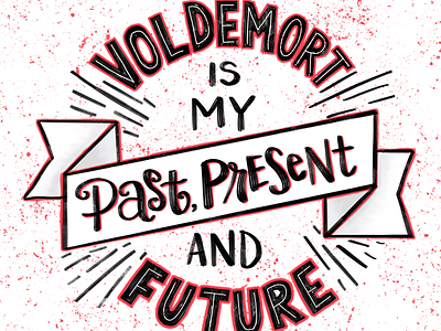 Voldemort - Harry Potter Lettering