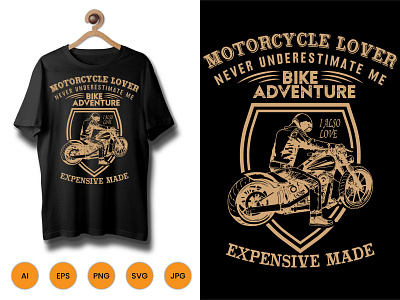 Motorcycle Lover T Shirt Bike Adventure T-Shir