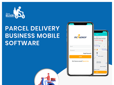 Logistic Parcel Delivery App development - Apptech Mobile