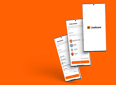 LiveScore™ #Figma UX/UI Design adobe xd design figma football illustration livescore logo ui ux