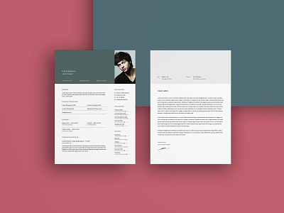 Free Creative Resume Template with Cover Letter cv template design free cv template free resume free resume template freebie freebies resume resume cv resume design