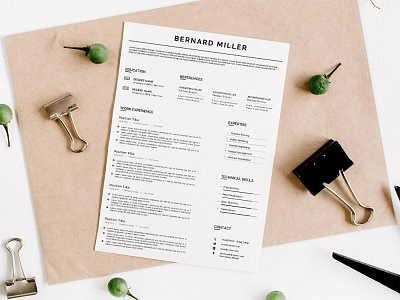 Free General Google Docs Resume Template cv template design free cv template free resume free resume template freebie freebies resume resume cv resume design resume template