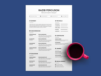 Free Two Pages Google Docs Resume Template cv template design free cv template free resume free resume template freebie freebies resume resume cv resume design