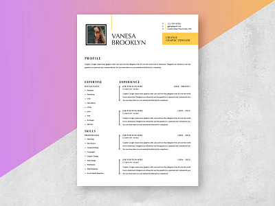 Free Simple Elegant Resume Template With Cover Letter cv template design free cv template free resume free resume template freebie freebies resume resume cv resume design