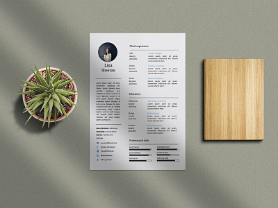 Free Simple MS Word Resume Template cv template design free cv template free resume free resume template freebie freebies resume resume cv resume design