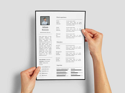 Free Administrative Director Resume Template cv template design free cv template free resume free resume template freebie freebies resume resume cv resume design resume template