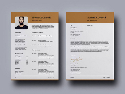 Free Modern Indesign Resume Template By Andy Williams On Dribbble