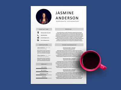 Free Corporate Accountant Resume Template cv template design free cv template free resume free resume template freebie freebies resume resume cv resume design resume template