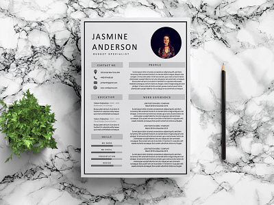 Free Budget Specialist Resume Template cv template design free cv template free resume free resume template freebie freebies resume resume cv resume design