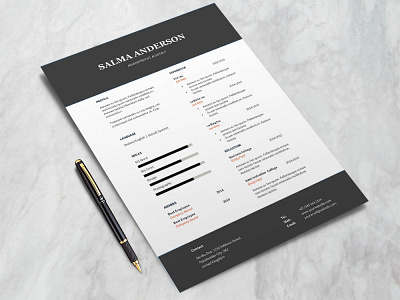 Free Administrative Assistant Resume Template cv template design free cv template free resume free resume template freebie freebies resume resume cv resume design