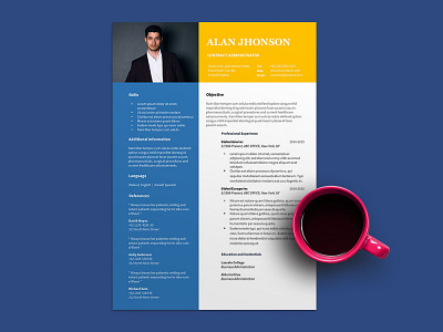 Free Contract Administrator Resume Template cv template design free cv template free resume free resume template freebie freebies resume resume cv resume design