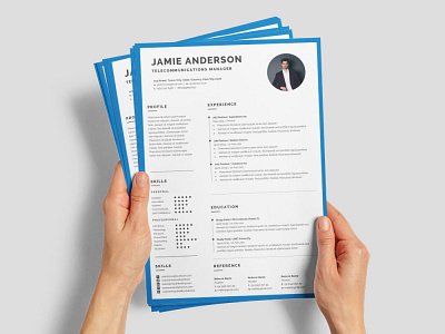 Free Telecommunications Manager Resume Template cv template design free cv template free resume free resume template freebie freebies resume resume cv resume design