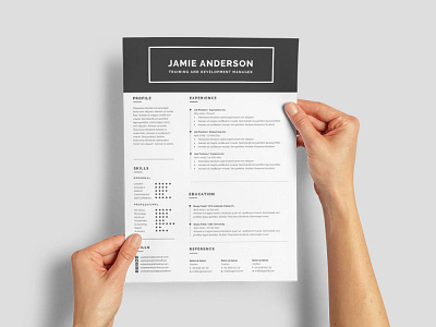 Free Training And Development Manager Resume Template