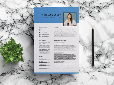 Free Advertising Manager Resume Template cv template design free cv template free resume free resume template freebie freebies resume resume cv resume design resume template