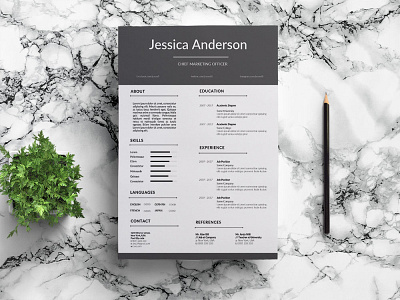 Free Chief Marketing Officer Resume Template cv template design free cv template free resume free resume template freebie freebies resume resume cv resume design resume template
