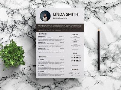 Free Digital Marketing Analyst Resume Template