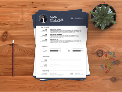 Free Events Coordinator Resume Template