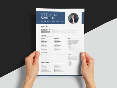 Free Online Marketing Specialist Resume Template