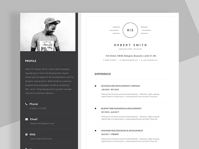 Free Unique Resume CV Template cv template free cv template free resume template freebie freebies resume