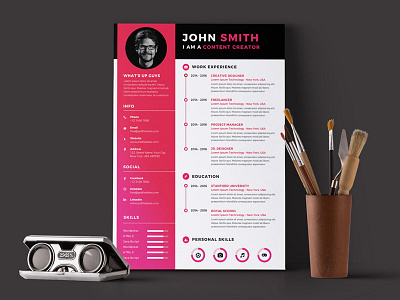 Free Timeline Resume Template In Psd File Format free cv template free resume template freebies photoshop psd resume resume cv