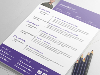 Free Minimal Resume PSD Template design free cv free cv template free resume template freebies minimal cv photoshop psd resume simple cv simple resume