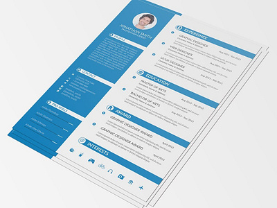 Free clean resume template cv template design free cv template free resume free resume template freebie freebies photoshop psd psd resume resume resume cv resume design resume template