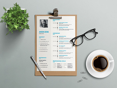 Free Simple Awesome Resume Template cv template free resume free resume template freebie freebies resume resume cv resume design resume template