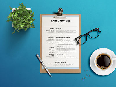 Free Word Resume Template + Cover Letter cover letter cv cv template design free cv template free resume free resume template freebie freebies microsoft word microsoft word resume resume resume cv resume design resume template word resume