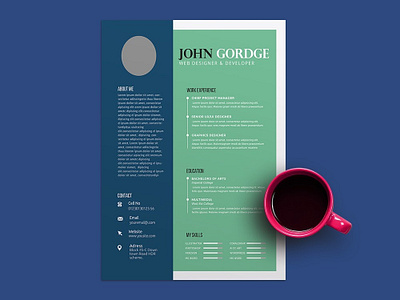 Free Flat Curriculum Vitae Template ai ai resume cv cv template design eps free cv template free resume free resume template freebie freebies microsoft word microsoft word resume photoshop psd psd resume resume resume cv resume design resume template