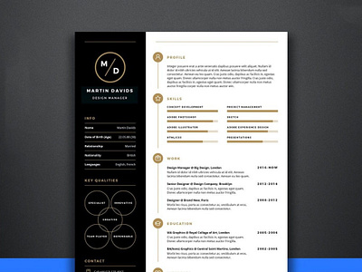 Free Manager CV/Resume Template ai resume cv cv template design free cv template free resume free resume template freebie freebies photoshop psd psd resume resume resume cv resume design resume template