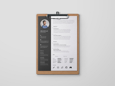 Free Fresh Graduate Resume Template cv cv template design free cv template free resume free resume template freebie freebies photoshop psd psd resume resume resume cv resume design resume template