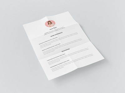 Free Simple Look Resume Template cv cv template design free cv template free resume free resume template freebie freebies microsoft word microsoft word resume photoshop psd psd resume resume resume cv resume design resume template