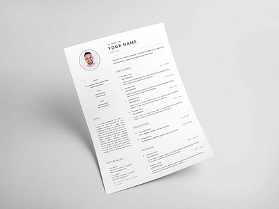 Free Clean Universal Resume Template cv template design free cv template free resume free resume template freebie freebies microsoft word microsoft word resume resume resume cv resume design resume template