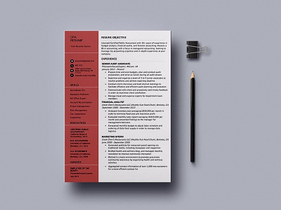 Free Certified Public Accountant (CPA) Resume Template by Andy Williams ...