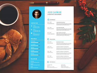 Free Creative Designer Resume Template cv template design free cv template free resume free resume template freebie freebies resume resume cv resume design