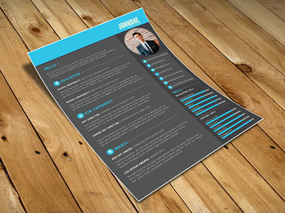 Free PSD CV/Resume Template cv template design free cv template free resume free resume template freebie freebies resume resume cv