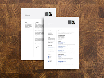 Free Simple Resume Template + Cover Letter cv template design free cv template free resume free resume template freebie freebies resume resume cv